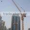 2016 new Chian Shandong Jinan HYCM tower crane 10 ton Traveling and moving Flat Top Tower Cranes for sale in Dubai and Korea