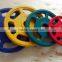 6 Grips Durable Colorful Rubber Weight Plate