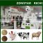 111. 1-60Tph Poultry Cattle Animal Feed Pellet Manufacturing Machine Plant Production Line