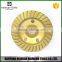4" turbo diamond grinding cup wheel for stone brick