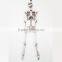 2016 hot sale Crazy Scary Spooky Bonez Pose-N-Stay Halloween Life Size Skeleton