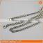 Necklace foot hand small metal chain gold silver black gunmetal color