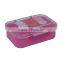 Plastic one layer breakfast lunch box