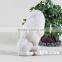 White Stuffed Plush Lifelike Dog Soft Toy