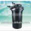 Wholesale hot sell black pond bio press filter for fish/pond (11W, 10000L/h) 5 m outdoor line