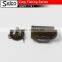 Plastic carp fishing tackle cage feeder lead sinker with swivel snap