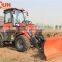 Everun 1.5 Ton Small Wheel Loader with Snow Blade