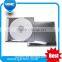 9mm Plastic Black Double Disk layers Slim DVD Case
