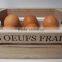 Kitchenware art minds vintage style solid pine egg holder