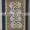 2016 new style antique wooden lace picture frame with glass covering