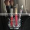 cy270 Plum Flower Clear Acrylic Makeup Organizer Insert Makeup Box Lipstick Brush Storage Box Cases