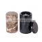 customized shiny marble candle jars with copper lid 2015 from factory wholesale