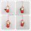 Made in china small santa claus christmas wall hanging decorations