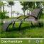 Aluminum beach chairs rattan recliner sun lounger