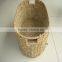 oveal hand woven seagrass basket