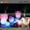 bistro smirnoff led ice bucket/banquet ice bucket/led lighted ice bucket