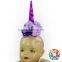 Shiny Purple Magical Cosplay Headband Sparkle Horn Ears Unicorn Headband