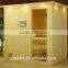2016 High Quality Double Layer Durable Finland White Pine Material Traditional Sauna Room