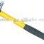 German Type Machinist Hammer With Double Color Plasic Coating Handle