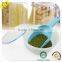 Customized high quality food grade plastic scoop for dry goods, OEM ice bar scoop holder