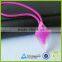 Customized heart shape plastic pvc rubber zipper pullers