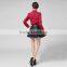 New Design Top Fashion Elegant mini short Sexy Black Leather Skirt