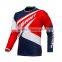 MTB MountainBike Cycling Race Downhill Jersey T-Shirt BMX 3/4 Long Sleeve Freestyle