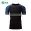 Fashion Design 100% Polyester Quick Dry Gym Wear Men Short Sleeve Fitness T Shirt
