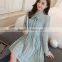 2017 Spring fashion fomal lace princess dress autumn elegant maternity dress