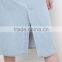 Open Slit Ladies Long Bleach Wash Midi Long Soft Denim Skirts