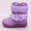 Zm40333b Factory Price Girls Snow Jogging Shoes Fashion Childern Winter Boots