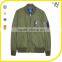 2017 Spring Wholesale Classic Men Women Plain Nylon Custom Bomber Jacket