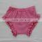2017 Summer Newborn Baby Girls Solid Color Panties Little Princess Baby Ruffle Style Short Pants