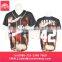 Custom Sublimation Printing Full Buttons Baseball Jerseys