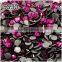 SS20 fuchsia color hot fix Crystal rhinestones heat iron on Hot Fix rhinestones diamond