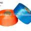 in stock 300D dope dyed trilobal bright polyester filament yarn