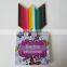 High quality 24 color pencils in tin box