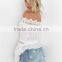 B33777A Latest design women fashion flare sleeve blouse and t shirts