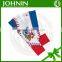 High Spandex Knitting Fabric Free Design Sport Arm Custom Sleeve Flag