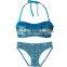 Sublimation printing mermaid pattern design swimsuit for little girls