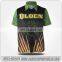 polyester colorful racing shirts sublimated