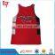 custom tank fitness sleeveless running jersey/fashion desgin sublimation runing shirts/casual runing suit