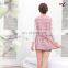 pink color anti radiaiton dress for pregnant women