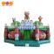 2017 safari park theme inflatable amusement park elephant giraffe tiger zebra inflatable super slide for sale