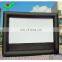 Rear projection portable inflatable custom movie screen