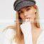 Plain White Knitted Female Sweater Blouse Sexy Boob Tube T-shirt