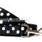 New arrivel black polka dot nylon dog leash