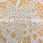 OLF PY3064-22 white flower design milk poly cord lace fabric for wedding