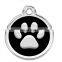 Dog Tags Pet Tags Cat Tags With Round Paw Shape