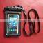 Promotional WaterProof Mobile Phone Holder with lanyard